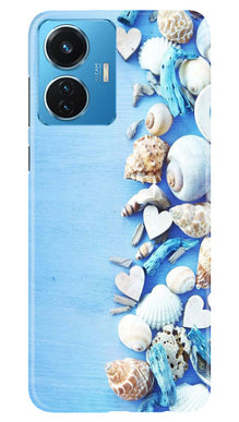 Sea Shells2 Mobile Back Case for Vivo T1 44W (Design - 64)