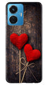 Red Hearts Case for Vivo T1 44W