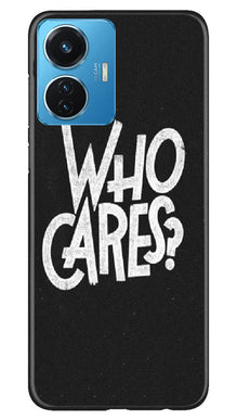 Who Cares Mobile Back Case for Vivo T1 44W (Design - 94)