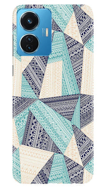 Desingner Pattern Mobile Back Case for Vivo T1 44W  (Design - 123)