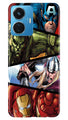 Avengers Superhero Case for Vivo T1 44W  (Design - 124)