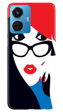 Girlish Mobile Back Case for Vivo T1 44W  (Design - 131)