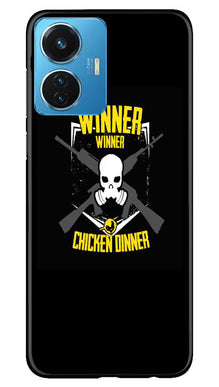 Winner Winner Chicken Dinner Mobile Back Case for Vivo T1 44W  (Design - 147)