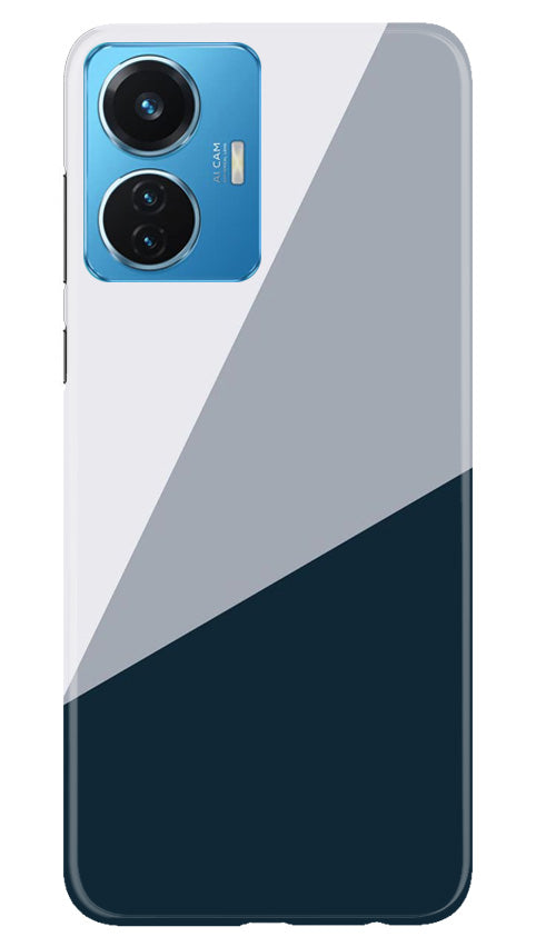 Blue Shade Case for Vivo T1 44W (Design - 151)
