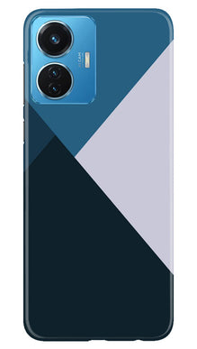 Blue Shades Mobile Back Case for Vivo T1 44W (Design - 157)