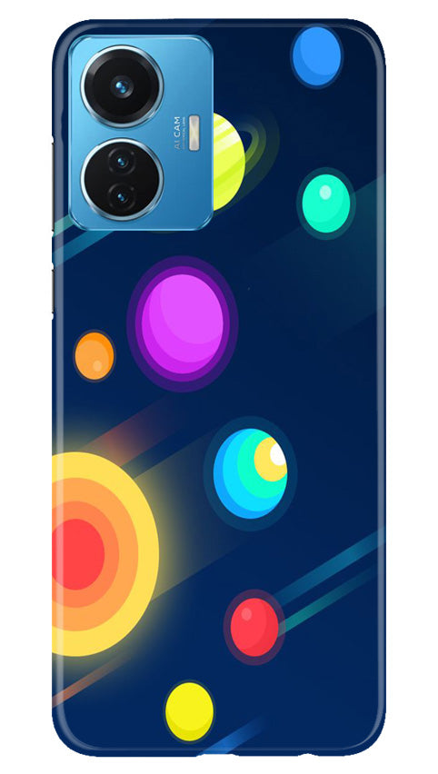 Solar Planet Case for Vivo T1 44W (Design - 166)