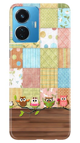 Owls Case for Vivo T1 44W (Design - 171)