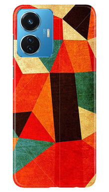 Modern Art Mobile Back Case for Vivo T1 44W (Design - 172)
