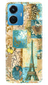 Travel Eiffel Tower Case for Vivo T1 44W (Design No. 175)