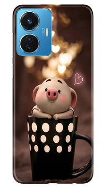 Eiffel Tower Mobile Back Case for Vivo T1 44W (Design - 181)
