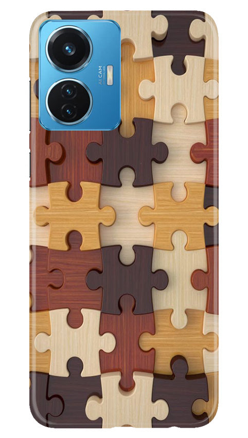 Flowers Girl Case for Vivo T1 44W (Design No. 185)