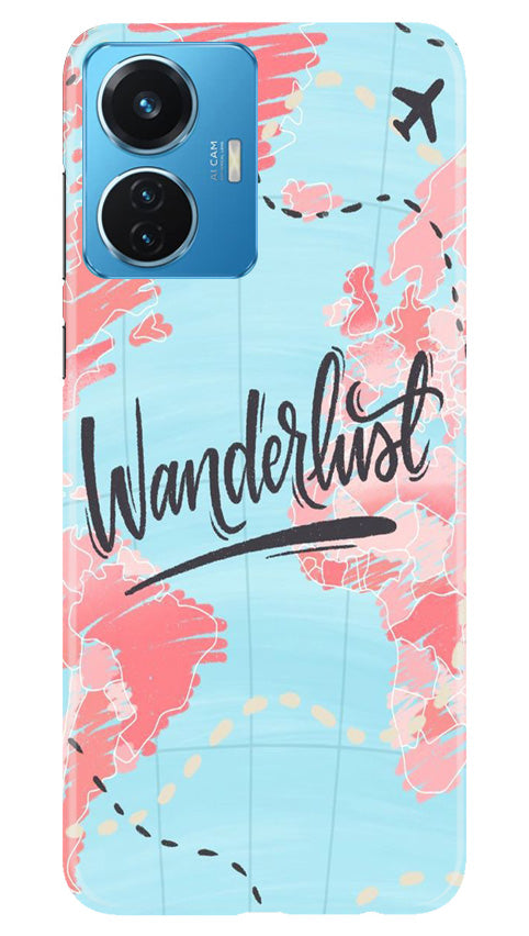 Red Heart Cycle Case for Vivo T1 44W (Design No. 191)