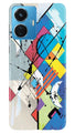 Modern Art Case for Vivo T1 44W (Design No. 203)