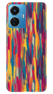 Modern Art Mobile Back Case for Vivo T1 44W (Design - 210)