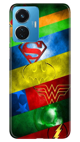 Captain America Shield Case for Vivo T1 44W (Design No. 219)