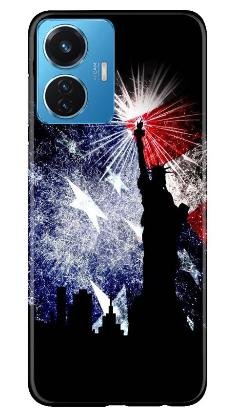 Radha Krishna Case for Vivo T1 44W (Design No. 257)