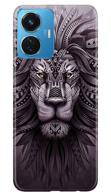 Lion Mobile Back Case for Vivo T1 44W (Design - 276)