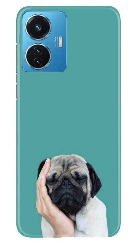 Puppy Mobile Back Case for Vivo T1 44W (Design - 295)