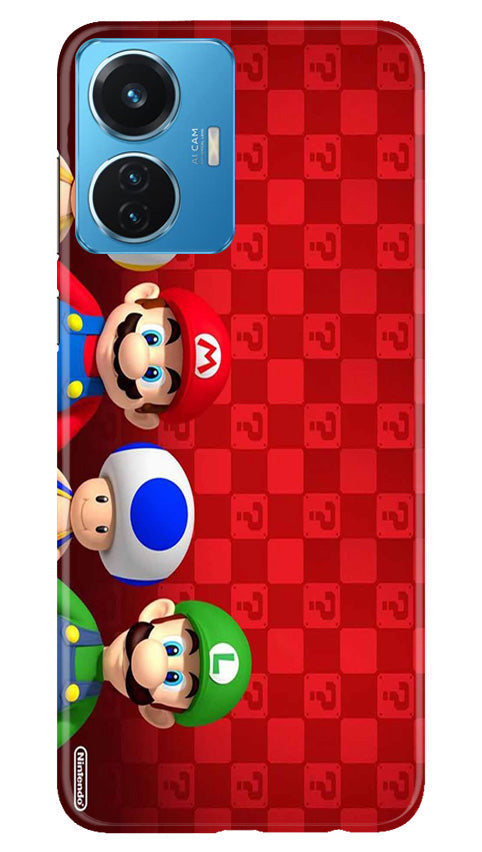 Mario Mobile Back Case for Vivo T1 44W (Design - 299)