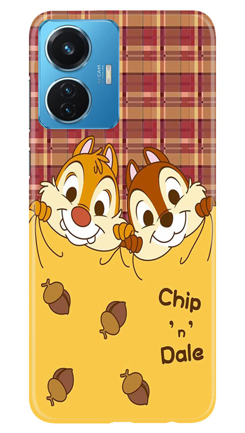 Chip n Dale Mobile Back Case for Vivo T1 44W (Design - 302)