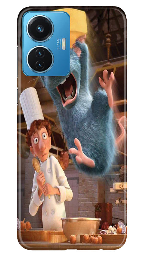 Ratatouille Mobile Back Case for Vivo T1 44W (Design - 307)