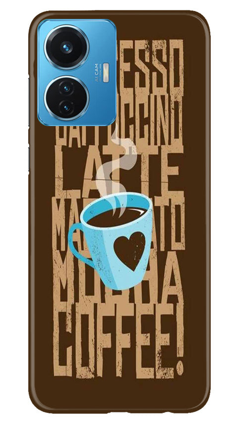 Love Coffee Mobile Back Case for Vivo T1 44W (Design - 311)