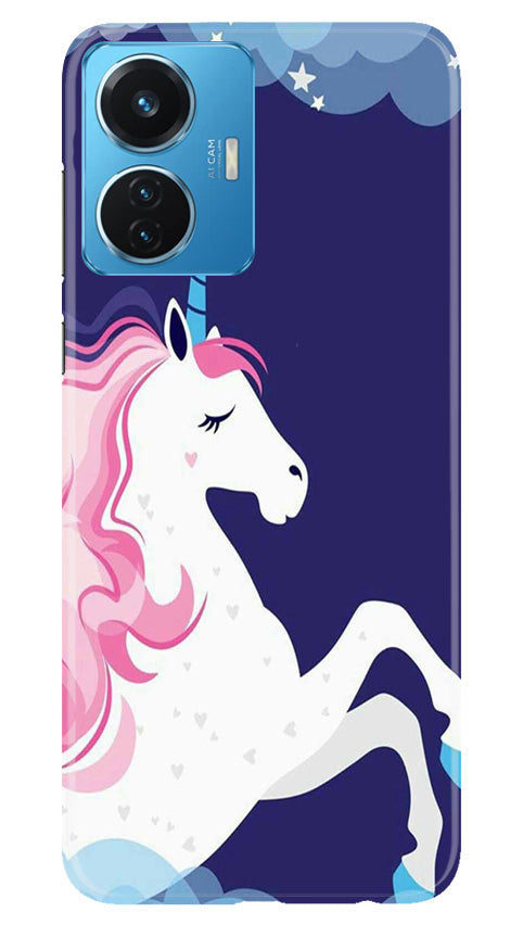Unicorn Mobile Back Case for Vivo T1 44W (Design - 324)