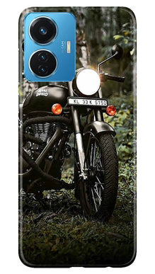 Royal Enfield Mobile Back Case for Vivo T1 44W (Design - 343)