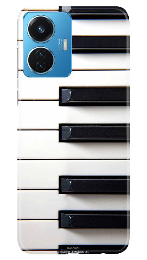 Piano Mobile Back Case for Vivo T1 44W (Design - 345)