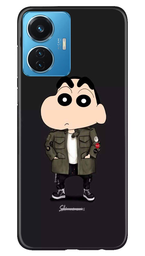 Shin Chan Mobile Back Case for Vivo T1 44W (Design - 349)