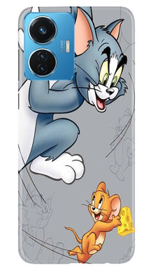 Tom n Jerry Mobile Back Case for Vivo T1 44W (Design - 356)