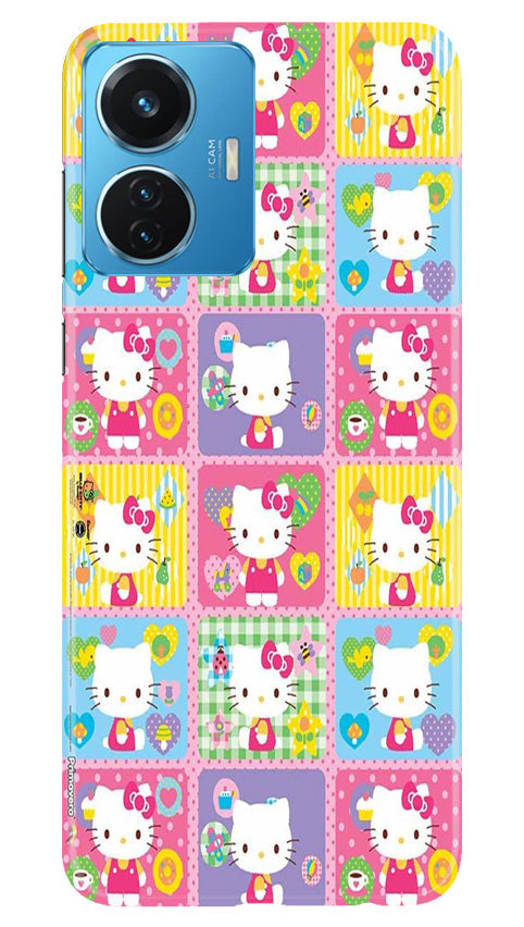 Kitty Mobile Back Case for Vivo T1 44W (Design - 357)