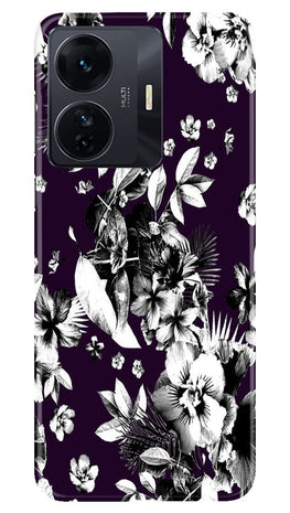 white flowers Case for Vivo IQOO Z6 5G