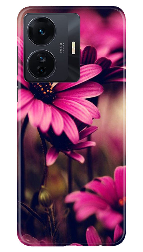 Purple Daisy Case for Vivo T1 Pro 5G