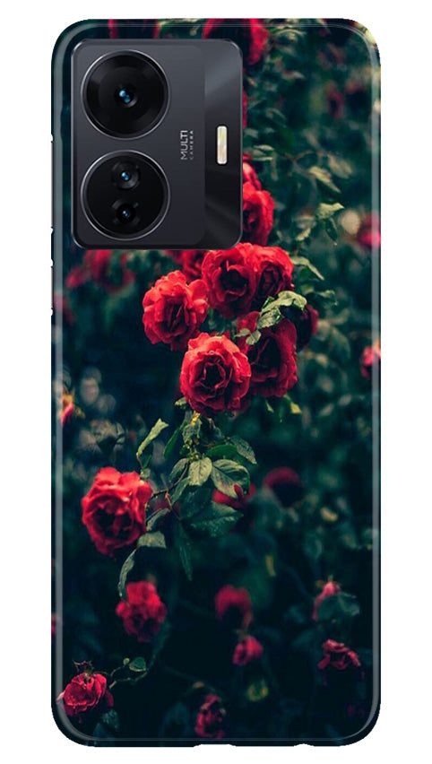 Red Rose Case for Vivo T1 Pro 5G
