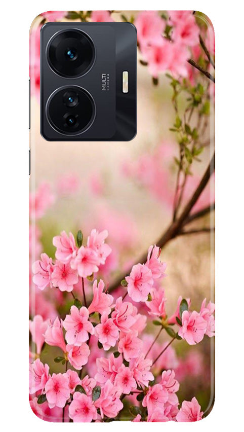 Pink flowers Case for Vivo IQOO Z6 5G