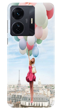 Girl with Baloon Mobile Back Case for Vivo T1 Pro 5G (Design - 84)
