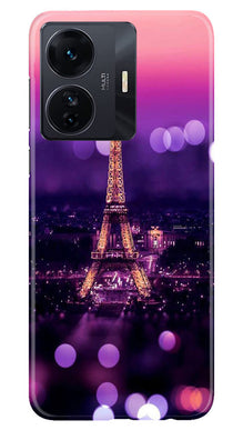 Eiffel Tower Mobile Back Case for Vivo IQOO Z6 5G (Design - 86)