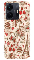 Love Paris Case for Vivo IQOO Z6 5G  (Design - 103)