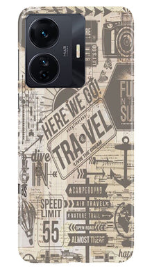 Travel Mobile Back Case for Vivo IQOO Z6 5G  (Design - 104)