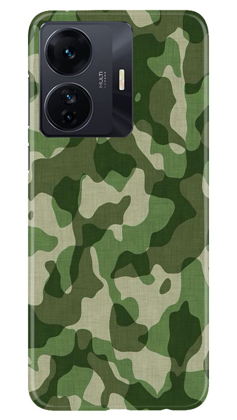 Army Camouflage Case for Vivo T1 Pro 5G(Design - 106)
