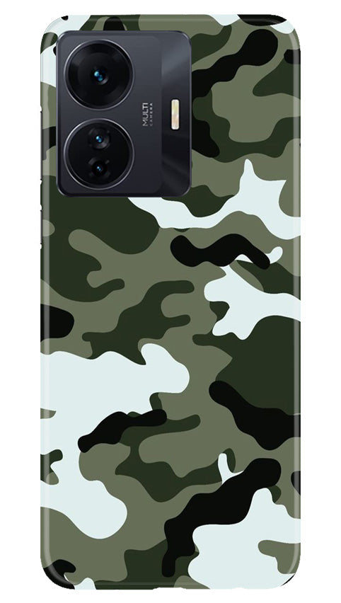 Army Camouflage Case for Vivo T1 Pro 5G(Design - 108)