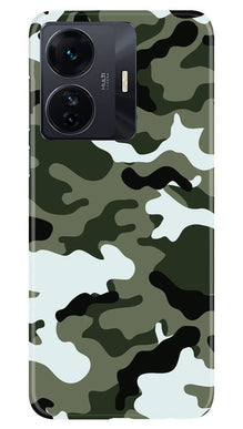 Army Camouflage Mobile Back Case for Vivo T1 Pro 5G  (Design - 108)