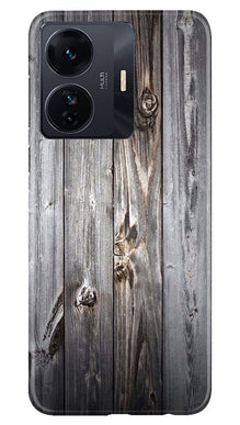Wooden Look Mobile Back Case for Vivo IQOO Z6 5G  (Design - 114)