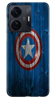 Captain America Superhero Mobile Back Case for Vivo T1 Pro 5G  (Design - 118)