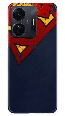 Superman Superhero Mobile Back Case for Vivo IQOO Z6 5G  (Design - 125)