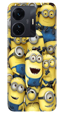 Minions Mobile Back Case for Vivo T1 Pro 5G  (Design - 127)