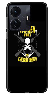 Winner Winner Chicken Dinner Mobile Back Case for Vivo T1 Pro 5G  (Design - 147)