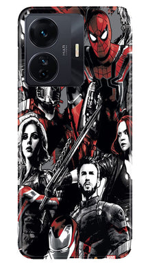 Avengers Mobile Back Case for Vivo IQOO Z6 5G (Design - 159)