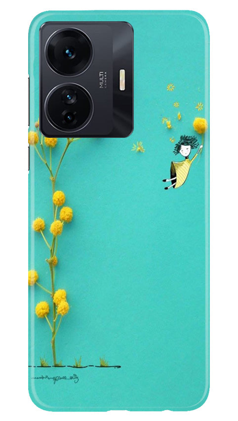 Pink Pattern Case for Vivo IQOO Z6 5G (Design No. 184)